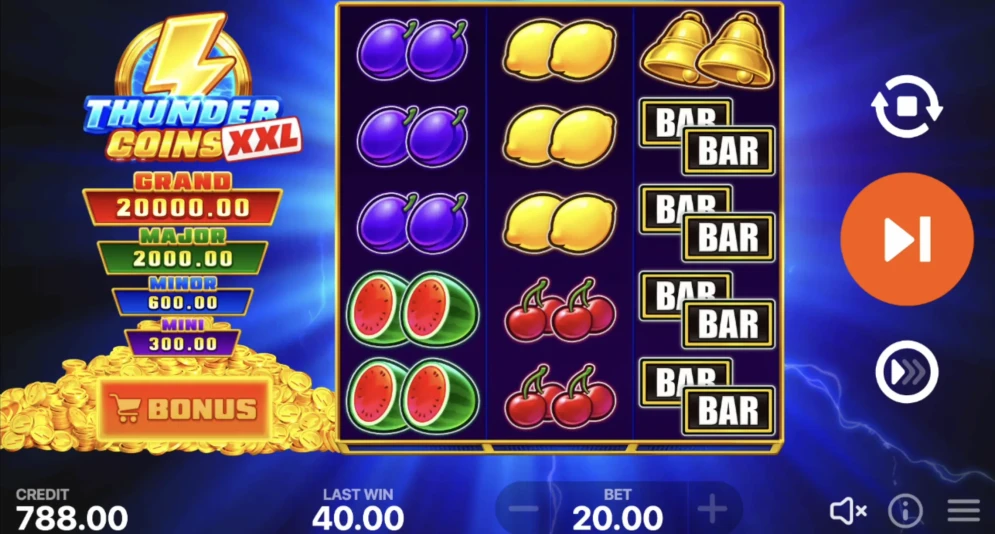 Thunder Coins XXL: Hold and Win Slot